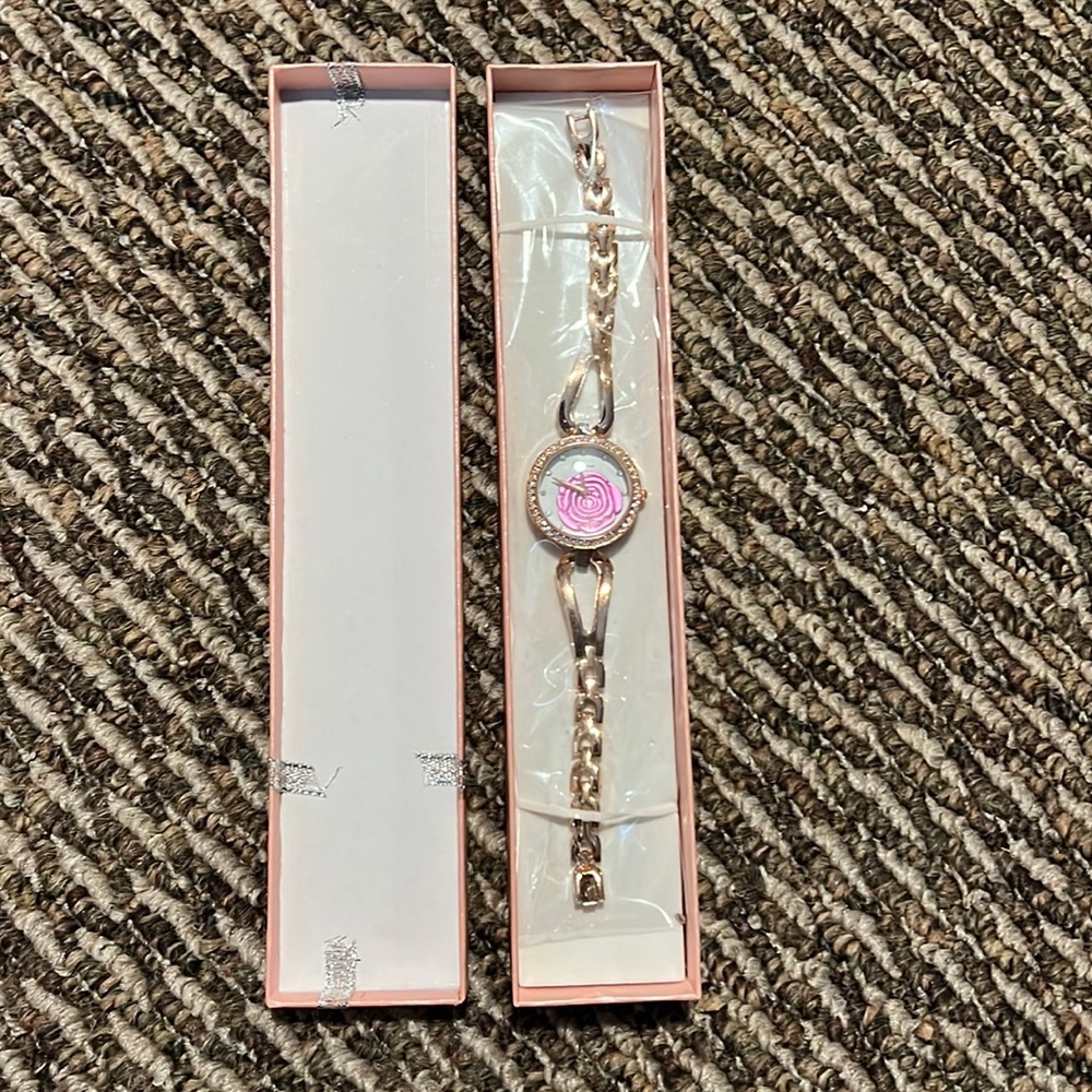 stainless steel watch